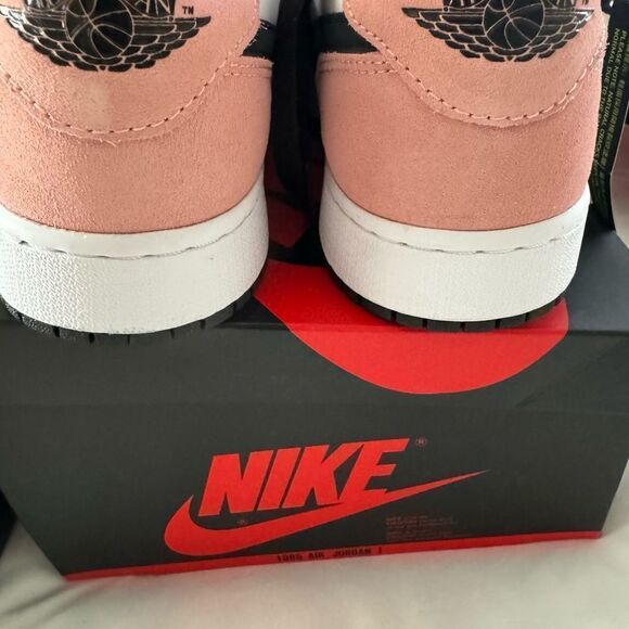 Nike Air Jordan 1 RETRO low OG bleached coral 7Y / 8.5 W NEW IN BOX - Picture 5 of 10